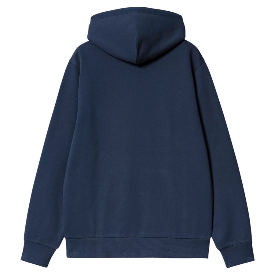 Hooded Script Embroidery Sweatshirt felpa con cappuccio da uomo Carhartt WIP | I0353923CCXX